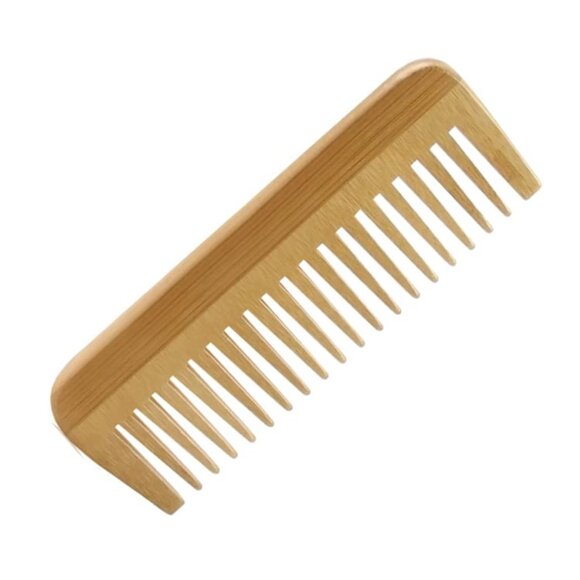 100% Bamboo Hair Brushes and Comb Set by , Comb for Women and Detangling, Great - Picture 7 of 9